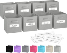 Load image into Gallery viewer, Storage Cubes - (Set of 8)