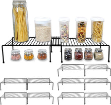 Load image into Gallery viewer, Expandable Cabinet Storage Shelf Set of 6