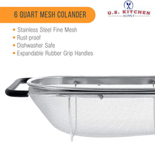Load image into Gallery viewer, Stainless Steel Colander