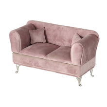 Load image into Gallery viewer, Glam Pink Jewelry Couch, 9 Inch Long