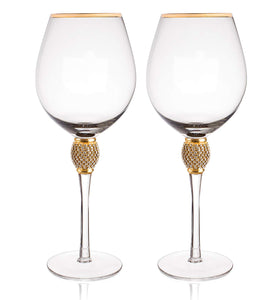 Glam Wine Glasses Set of 2