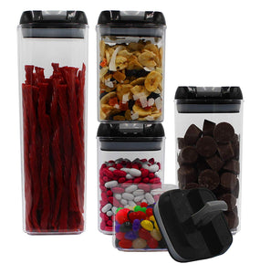 Food Storage Container 5 Piece Set With Durable Air Tight Lids