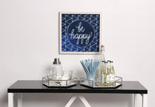 Load image into Gallery viewer, Mirrored Accent Trays (2 Piece Set)