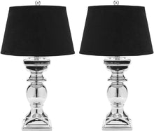 Load image into Gallery viewer, Silver Baluster Table Lamp (Set of 2)