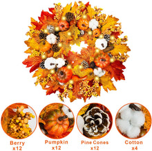 Load image into Gallery viewer, Fall Wreath