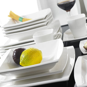 30-Piece Luxury Dinnerware  Set Service for 6