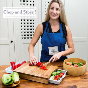 Chopping Board with Tray