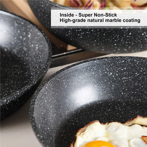 12 Piece Nonstick Granite Cookware Set