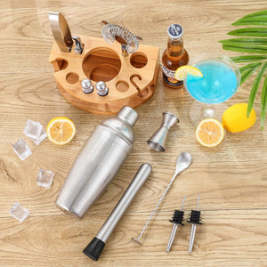 12 Pieces Cocktail Shaker Set