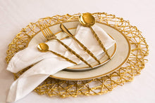 Load image into Gallery viewer, Gold Flatware Set in Box 4 (Piece Single Setting)