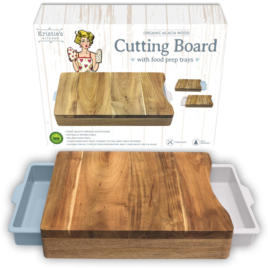 Chopping Board with Tray