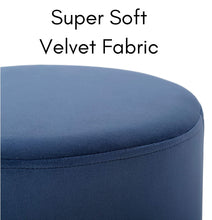 Load image into Gallery viewer, Velvet Foot Stool