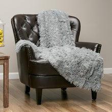 Load image into Gallery viewer, Faux Fur Throw Blanket