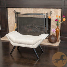 Load image into Gallery viewer, Tufted Bench, Almond