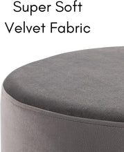 Load image into Gallery viewer, Velvet Ottoman