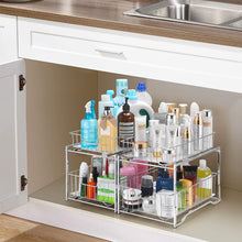 Load image into Gallery viewer, 2-Tier Under Sink Cabinet Organizer