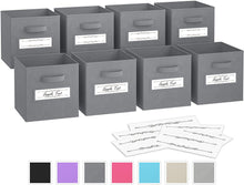 Load image into Gallery viewer, Storage Cubes - (Set of 8)