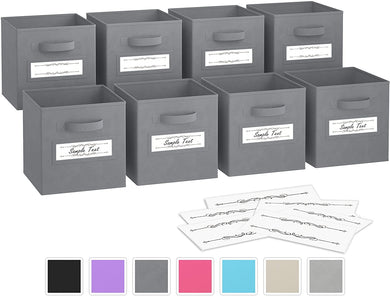 Storage Cubes - (Set of 8)