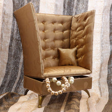 Load image into Gallery viewer, Gold Couch Jewelry Box