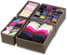 Load image into Gallery viewer, Underwear Organizer Set of 4
