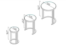 Load image into Gallery viewer, Slay’s Nesting Table Set of 3
