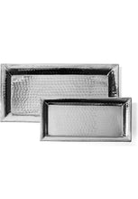 Load image into Gallery viewer, Silver Serving Tray - 2 Pack
